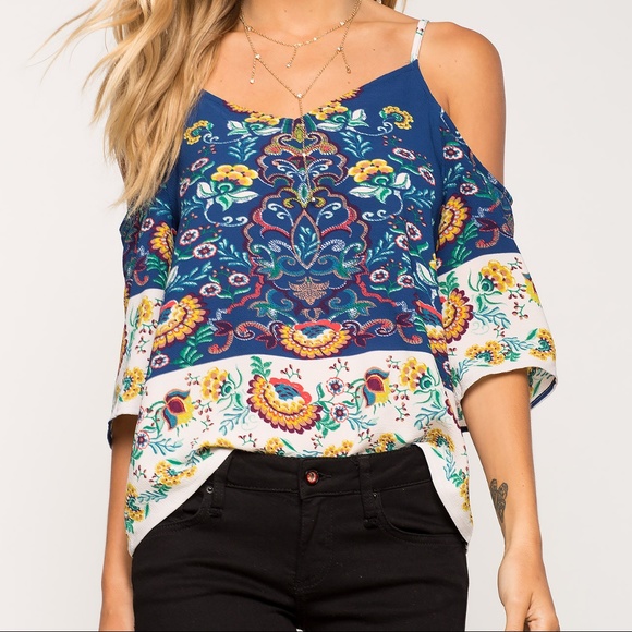Tops - [Only one!]  Cold Shoulder Top